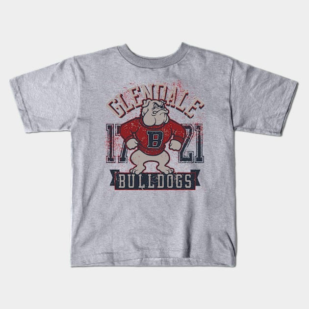 Glendale - Bulldogs Kids T-Shirt by viSionDesign